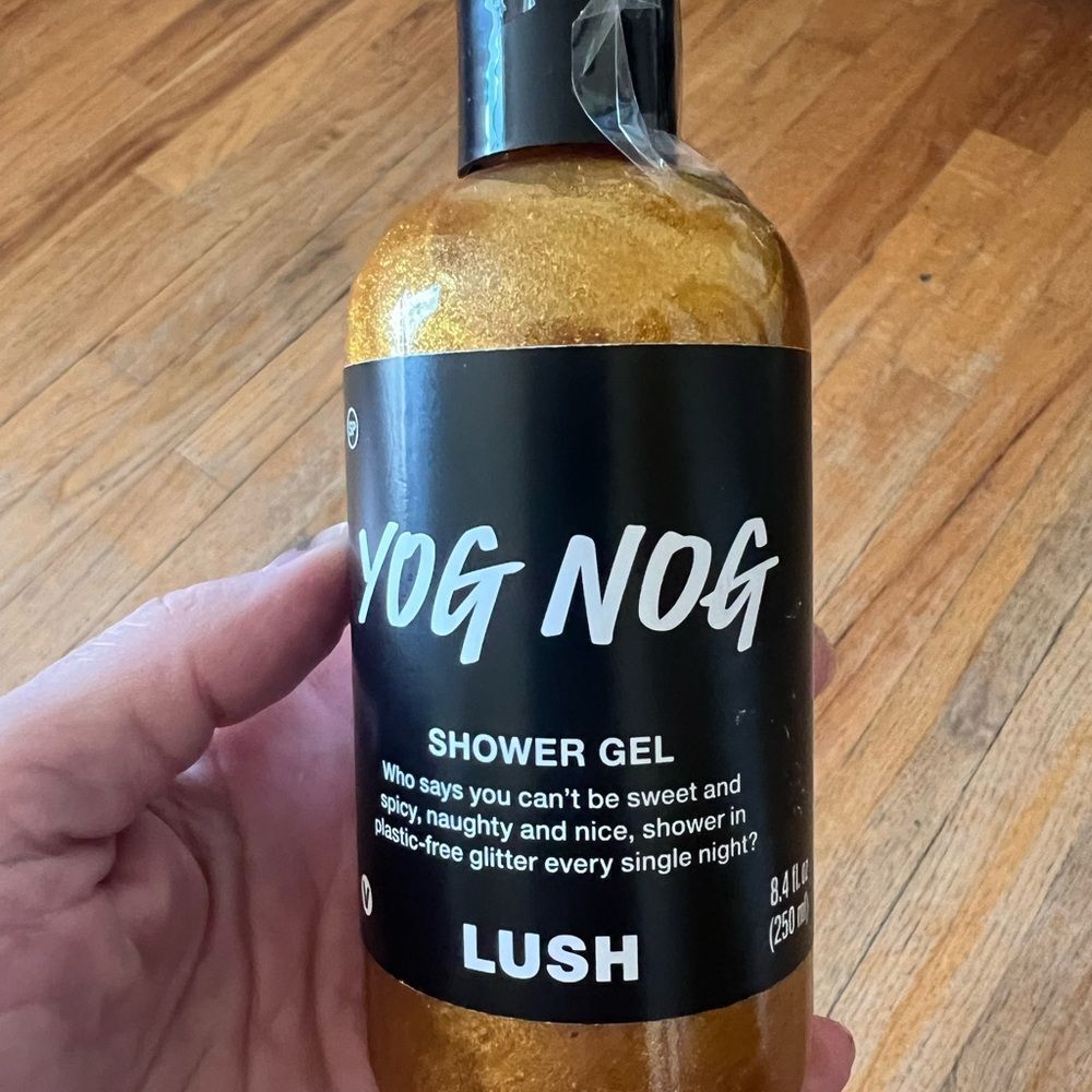 Lush YOG NOG Shower Gel SOLD OUT BRAND NEW SEALED 8.4 oz